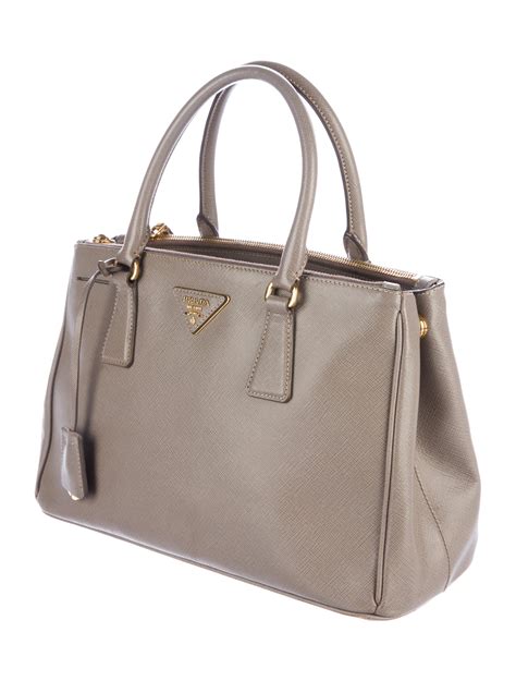 prada double zip tote number tag|Prada saffiano tote small.